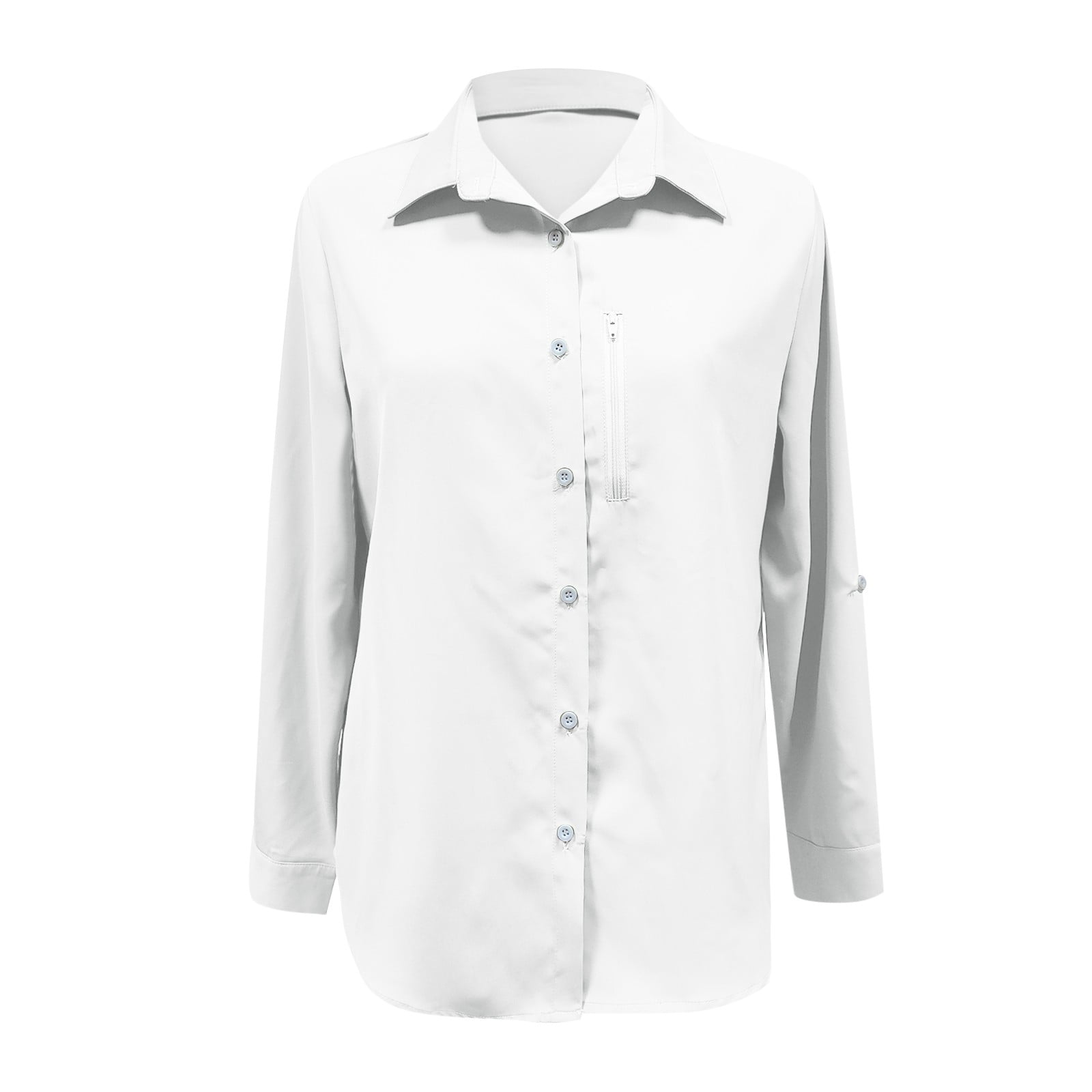 Women's Sun Protection Shirt Women's UPF 50 Sun Shirt - Long Sleeve Quick-Dry Safari Shirt For Hiking, Camping & Outdoor Sun Protection Quick Dry Sun Protection - View #4