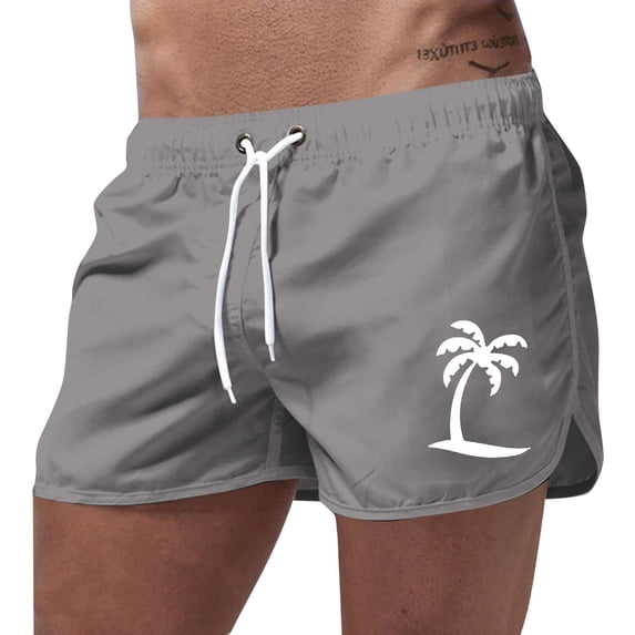 Kcolen 5 Inch Swim Trunks Men Gradient Board Shorts Comfy Funny Mens Swim Trunks Mens Swim Trunks Beach Summer Fashion Swimming Shorts for Men