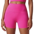 thumbnail image 1 of Kcolen Active Wear Shorts for Women,Ladies All Day Comfort Plus Size Daily Casual Biker Shorts Solid Color High Waist Yoga Shorts, 1 of 4