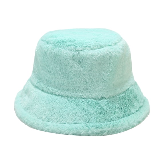 Kcolen Autumn Winter Fisherman Bucket Hat Adjustable Warm Solid Design for Outdoor Activities And Casual Wear