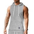 thumbnail image 1 of Kcolen Black Tank Top Men Men's Slim Fit Sleeveless Lightweight Sweatshirt Vest for Wear Casual Beach Basic Tank, 1 of 9