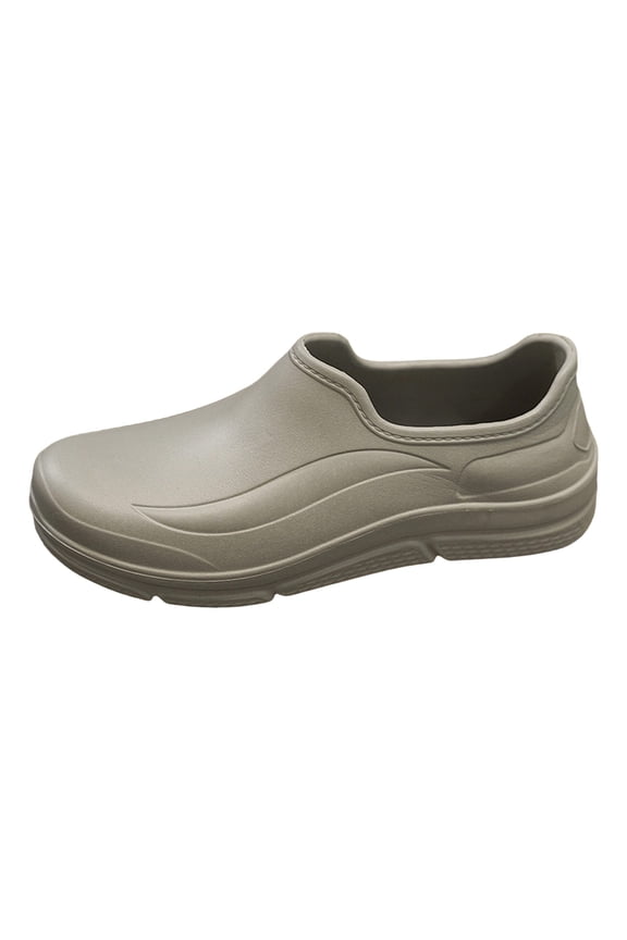 Chef Shoes Men Women, Non Work Shoes Water Proof Closed Toe Clogs for Nurse Kitchen Restaurant Closed Toe Flat Heel