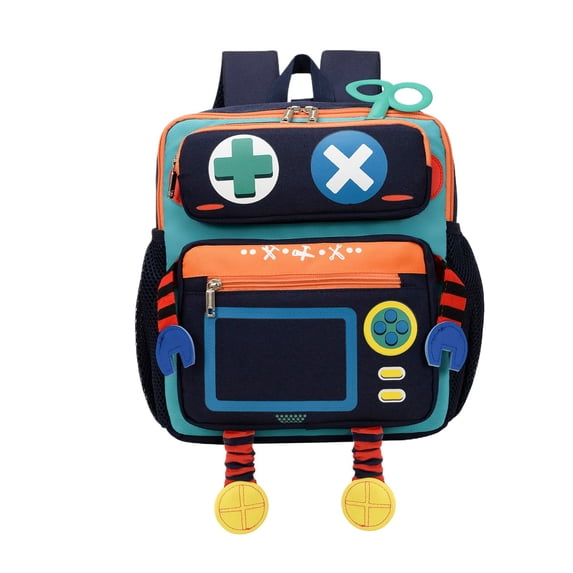 Kcolen Cute Backpack Robot Backpack Large Capacity Bag for Super Cute Design Cute Small Hiking Traveling Backpack