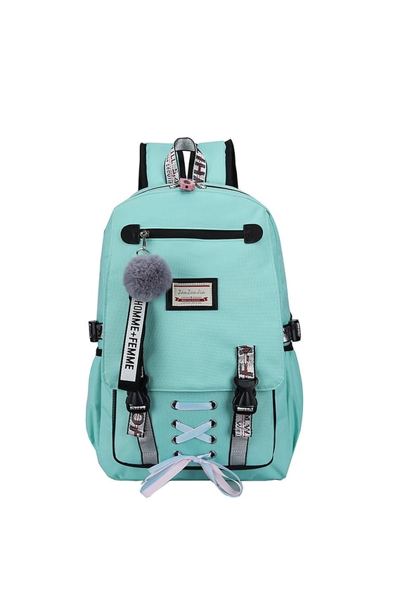 Cute Backpack School Backpack With Password Lock And USB Charging Port for College Elementary Middle High Grade