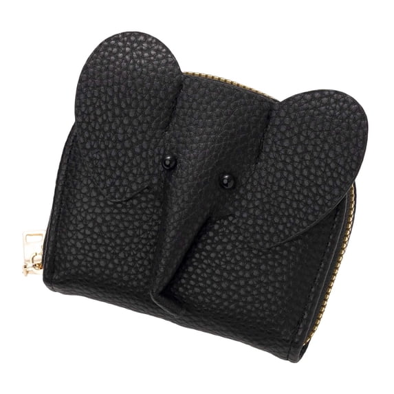 Kcolen Cute Elephant Minimalist RFID Blocking Card Holder Purse for Women and Girls Daily Use