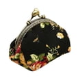 thumbnail image 1 of Kcolen Elegant Floral Hasp Clutch Purse for Women Compact Style Ladies Wallet Bag, 1 of 2