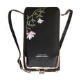 thumbnail image 1 of Kcolen Fashion Embroidery Slim Crossbody Phone Wallet Purse Zipper Pouch for Daily Use, 1 of 5