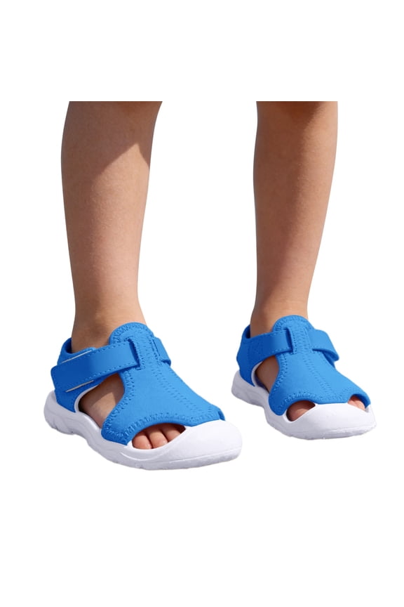 Girls Barefoot Shoes Kid Water Shoes Girls Summer Sneakers Breathable Beach Shoes Thick Sole Outdoor Casual Walking Shoes for Toddlers Kids