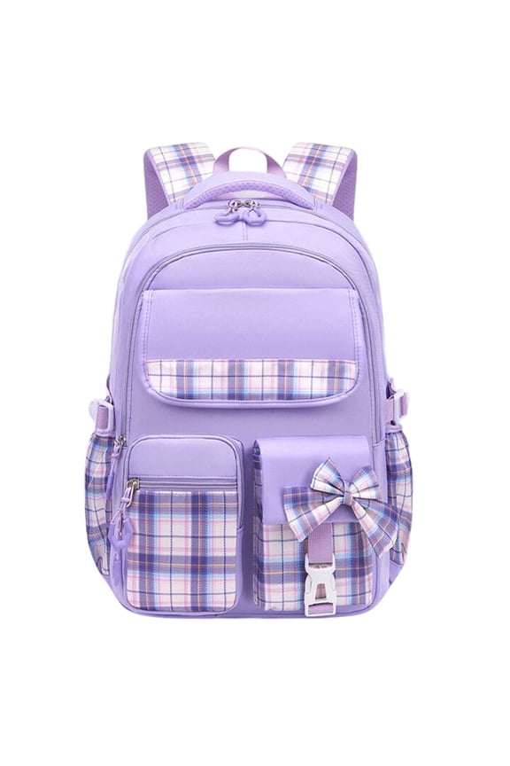 Hiking Backpack Lightweight Large Capacity School Backpack for Elementary Middle Grades Ergonomic Spine Support Daypack