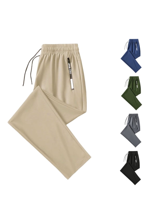 Ice Silk Pants for Women, Stretchactive Quick Drying Breathable Casual Comfy Fit Pants, Ice Silk Active Trousers