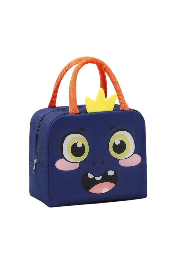 Insulated Thermal Lunch Bag for Leakproof Lightweight Food Cute Cartoon Pet Design for School Picnic And Travel