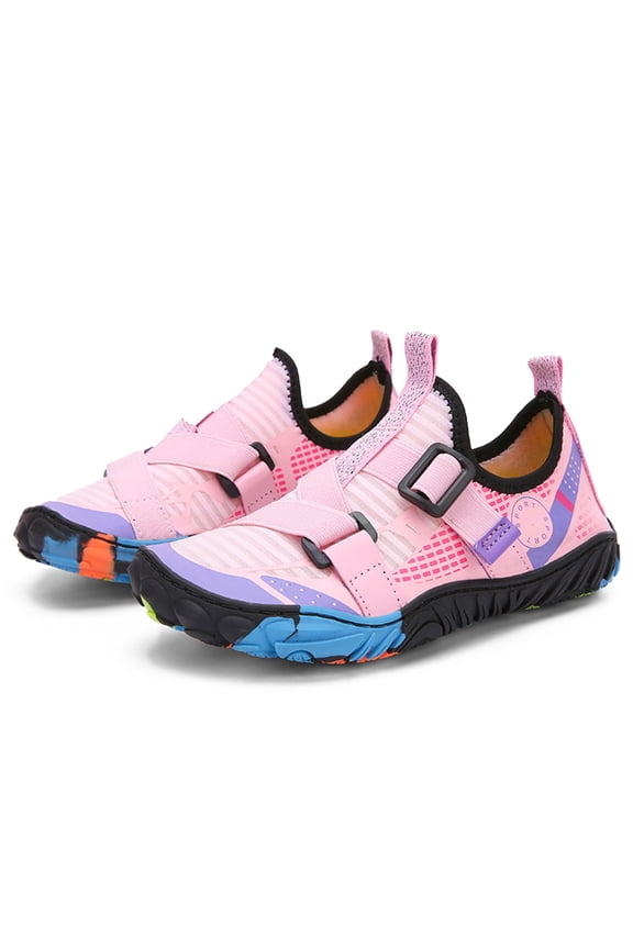 Kid Barefoot Shoes Water Shoes Toddler Girls Sneakers Lightweight Breathable Qick Dry Water Shoes for Indoor Outdoor Sports Beach Running Hiking Athletic Footwear