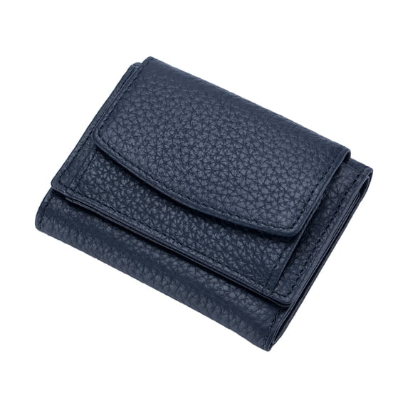 Kcolen Leather Shield Card Holder Pocket Purse for Women Compact Slim RFID Blocking Design