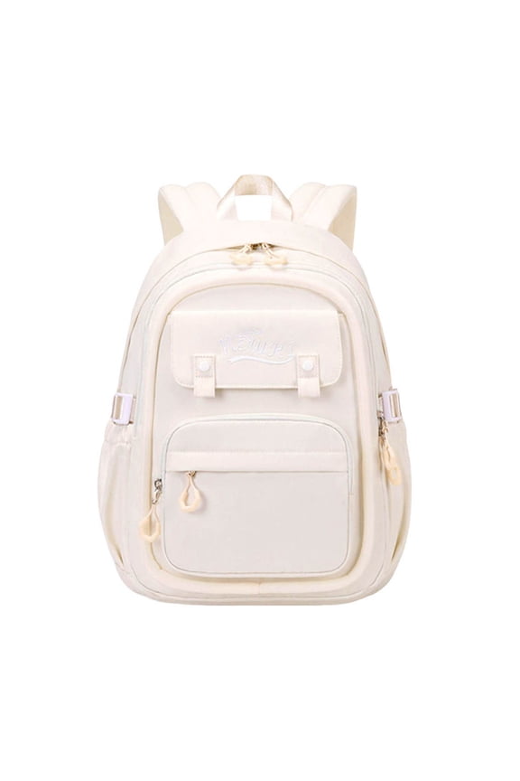 Lightweight Backpack Stylish School Backpack Lightweight Large Capacity Water Bookbag With Multiple Organizational Compartments