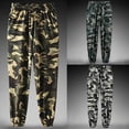 thumbnail image 1 of Kcolen Men Casual Pants Loose Men's Cargo Joggers Outdoor Adventure Elastic Waist Athletic Casual Trousers with and Utility Pockets, 1 of 3