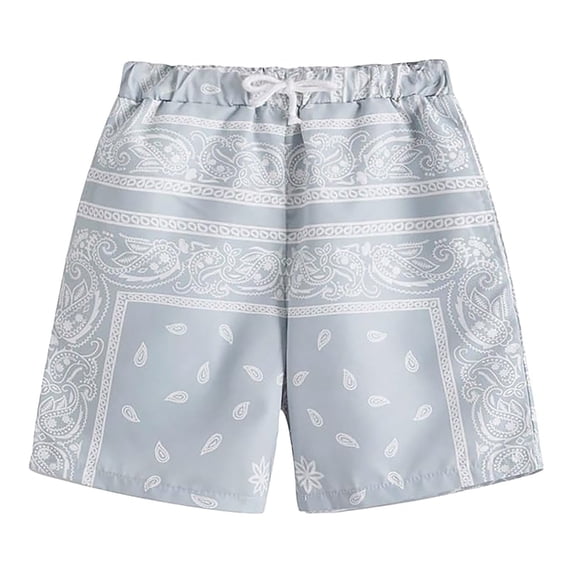 Kcolen Men Swim Shorts Gradient Boardshorts for Men Loose Rash Guard Shorts for Men Swim Trunks Men Beach Summer Fashion Bathing Suit Beach Board Shorts