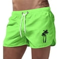 thumbnail image 1 of Kcolen Men Swim Trunks 5 Inch Inseam High Elastic Waist Board Shorts Men's Light Mens Bathing Suit 9 Inch Inseam Men's Swim Trunks Summer Beach Comfy Swimwear, 1 of 4