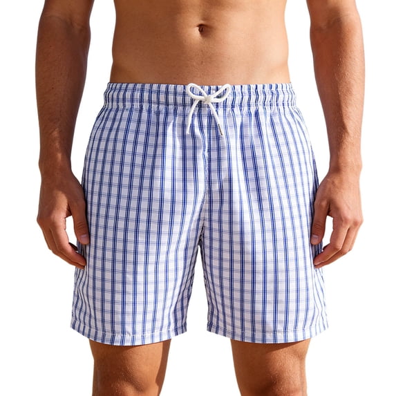 Kcolen Men Swim Trunks,Mens Short Swim Trunks,Mens Big and Tall Swim Trunks Quick Dry Plus Size Swim Shorts Bathing Suit Mesh Liner Beach Board Shorts