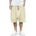 thumbnail image 1 of Kcolen Men's Athletic Shorts 5 Inch Men's Summer Fashion Casual Cropped Pants Loose Fit Low Crotch Comfortable Harem Style Shorts for Outdoor Activities Lightweight Casual Hiking Shorts, 1 of 5