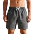 thumbnail image 1 of Kcolen Men's Swim Trunks 5 Inch Inseam Drawstring Stretch Men Swim Shorts Light Upf Bathing Suit Compression Liner Summer Beach Swimwear, 1 of 4
