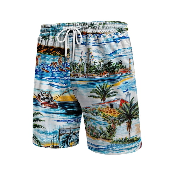 Kcolen Men's Swim Trunks High Stretch Mens Bathing Suits Light Bathing Suit Men's Swim Trunks Summer Beach Fashion Swimming Shorts for Men