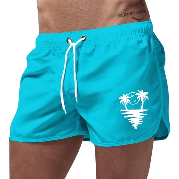 Kcolen Mens 5 Inch Swim Trunks Green Solid Mens Bathing Suits Light Upf Mens Swimwear Swim Trunks Men Beach Summer Comfy Swimwear