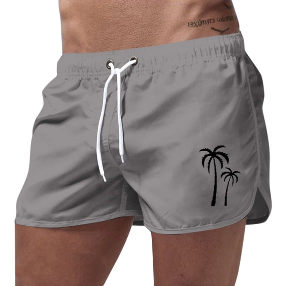 Kcolen Mens 5 Inch Swim Trunks Solid Board Shorts Men's Stretchy Upf Mens Bathing Suit 9 Inch Inseam Swim Trunks Men Beach Summer Comfy Bathing Suit Beach Board Shorts
