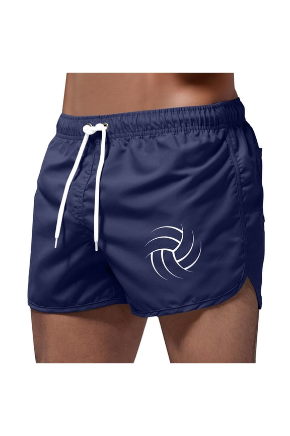 Mens 5 Inch Swim Trunks Tan Gradient Swim Shorts Comfy Mens Swimsuit Men Swim Trunks Beach Summer Athletic Fit Swimwear