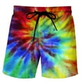 thumbnail image 1 of Kcolen Mens 7 Inch Swim Trunks,Men's Swim Trunks Quick Dry Board Shorts Lightweight Printed Mens Soft Summer Beach Swimwear,Multicolour, 1 of 2