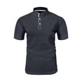 thumbnail image 1 of Kcolen Mens Golf Polo Men Belly Wearbreeze Collared Textured Stretchy Quick Dry Casual Short Sleeve Golf Shirt, 1 of 5