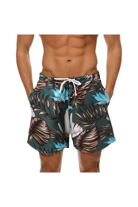 Mens Small Swim Trunks 7 Inch Drawstring Mens Board Shorts Comfy Rash Guard Shorts for Men Swim Trunks Men Beach Summer Fashion Swimwear