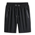 thumbnail image 1 of Kcolen Mens Swim Trunks 5 Inch 3 Pack Elastic Waist Drawstring Stretch Boy Swim Shorts Light Mens Bathing Suit 9 Inch Inseam Swim Trunks Men Summer Beach Loose Fit Swimming Shorts for Men, 1 of 8