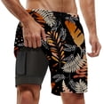 thumbnail image 1 of Kcolen Mens Swim Trunks 5 Inch 3 Pack High Elastic Waist Mens Swim Shorts Loose Mens Swimwear Men's Swim Trunks Summer Beach Oversized Swimwear, 1 of 4