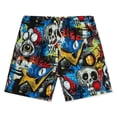 thumbnail image 1 of Kcolen Mens Swim Trunks 5 Inch Elastic Waist Men Swim Shorts Comfy Rash Guard Shorts for Men Men Swim Trunks Summer Beach Athletic Fit Swimming Shorts for Men, 1 of 9