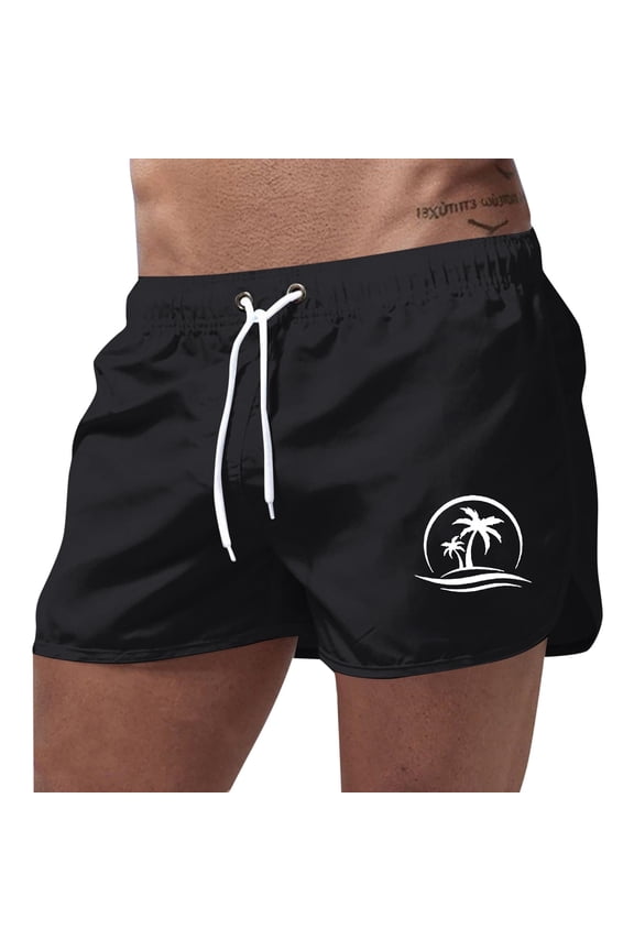 Mens Swim Trunks 5 Inch Soild Color Boardshorts for Men Comfy Mens Bathing Suit 9 Inch Inseam Men's Swim Trunks Beach Summer Athletic Fit Bathing Suit Beach Board Shorts