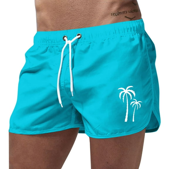 Kcolen Mens Swim Trunks 7 Inch Athletic Solid Hawaiian Shorts Light Mens Swimsuit Men Swim Trunks Beach Summer Oversized Swimwear