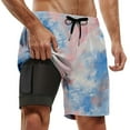 thumbnail image 1 of Kcolen Mens Swim Trunks 8 Inch Drawstring Swim Shorts Light Swimsuit for Men Soft Compression Liner Beach Summer Swimming Shorts for Men, 1 of 4