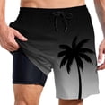 thumbnail image 1 of Kcolen Mens Swim Trunks 9 Inch Elastic Waist Men Swim Shorts Light Upf Bathing Suit Men Swim Trunks Summer Beach Comfy Men Swim Brief, 1 of 4