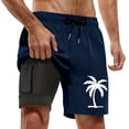 thumbnail image 1 of Kcolen Mens Swim Trunks 9 Inch Gradient Board Shorts Stretchy Upf Swimsuit Men Liner Compression Summer Beach Men Swim Brief, 1 of 4