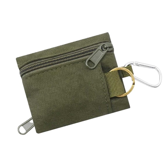 Kcolen Multifunctional Organizer Pouch with Lanyard and Carabiner for Secure Daily and Outdoor Adventures