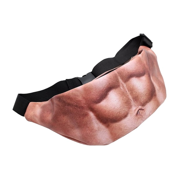 Kcolen Novelty Prank Belly Fanny Pack for Adults and Parties