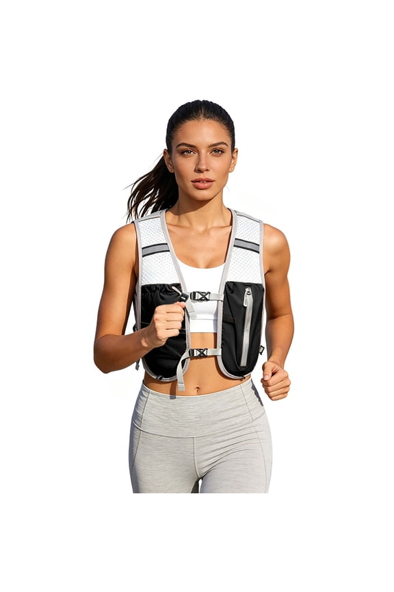 Running Vest Lightweight Water Backpack Pack for Men Women Hydration Water Pack for Cycling, Running, Hiking, Biking Jacket