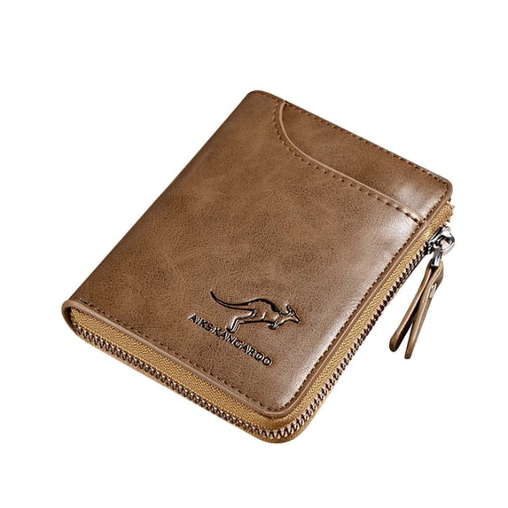 Kcolen Slim RFID Blocking Leather Wallet for Men with Multiple Card Slots and Pocket