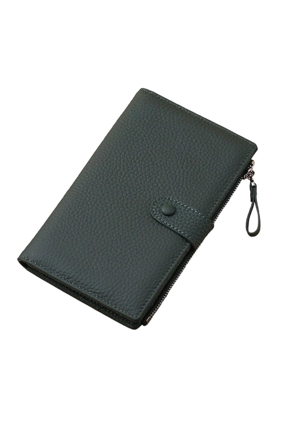 Slim RFID Blocking Travel Passport Holder Wallet for Men and Women with Large Capacity and Multiple Organizer Pockets