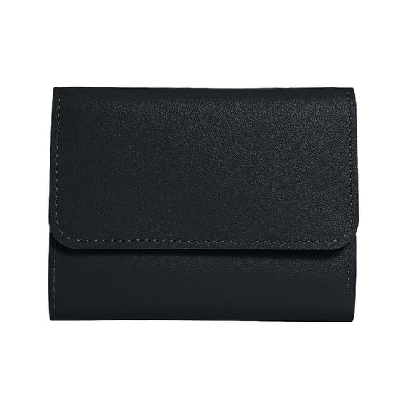 Kcolen Slim Tri-Fold Purse for Women Multifunctional Minimalist Card Wallet with Secure Zipper Compartment