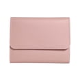 thumbnail image 1 of Kcolen Slim Tri-Fold Purse for Women Multifunctional Minimalist Card Wallet with Secure Zipper Compartment, 1 of 7