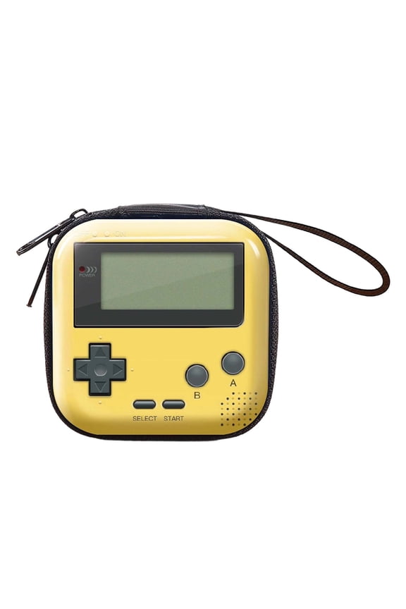 Square Toy Cartoon Zipper Purse Electrical Wallet for Daily Use Holder
