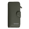 thumbnail image 1 of Kcolen Stylish Long Zip Around Wallet for Women Secure RFID Blocking Purse with Card Slots and ID Window, 1 of 4