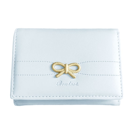 Kcolen Stylish Women's Purse with Secure Zipper Closure Compact Wallet Featuring RFID Blocking Technology and Multiple Card Slots