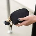 thumbnail image 1 of Kcolen Stylish Women's Zip Clutch Purse Compact Wallet Handbag Organizer, 1 of 2